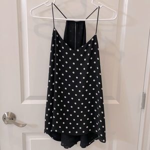 Express, size M, polka-dot blouse
